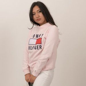 Tommy Hilfiger Pink Turtleneck Sweater